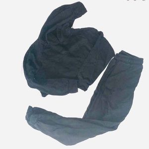 Fashion Nova Black Lounge Set